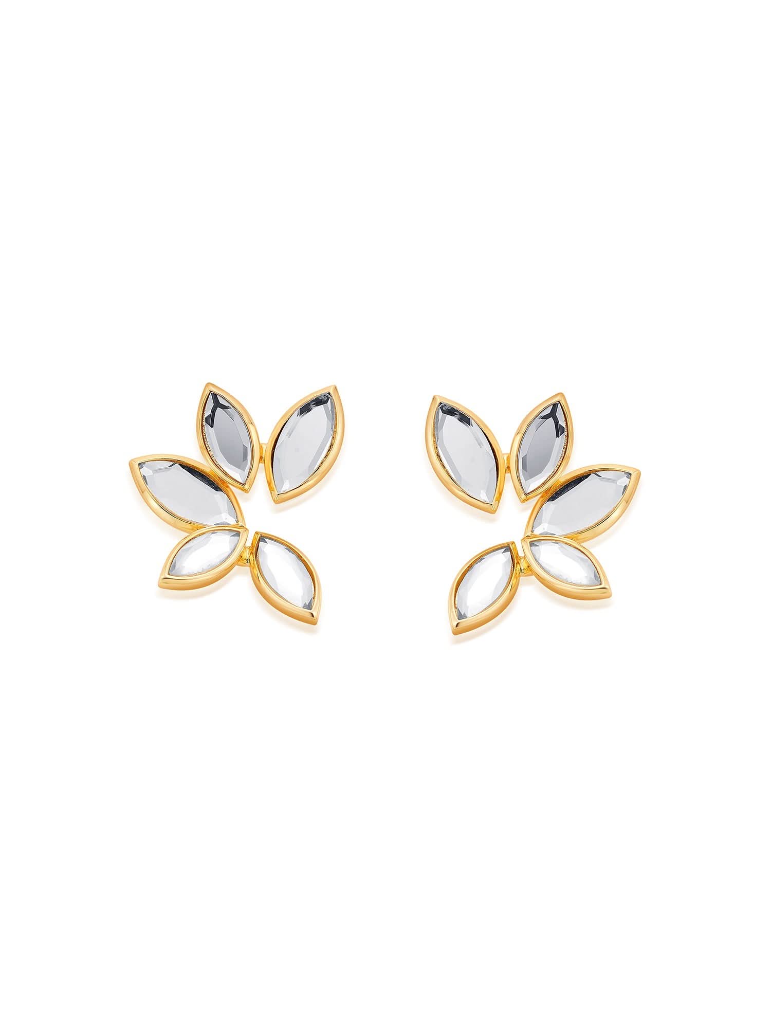 Marquise Mirror Studs - Image 10